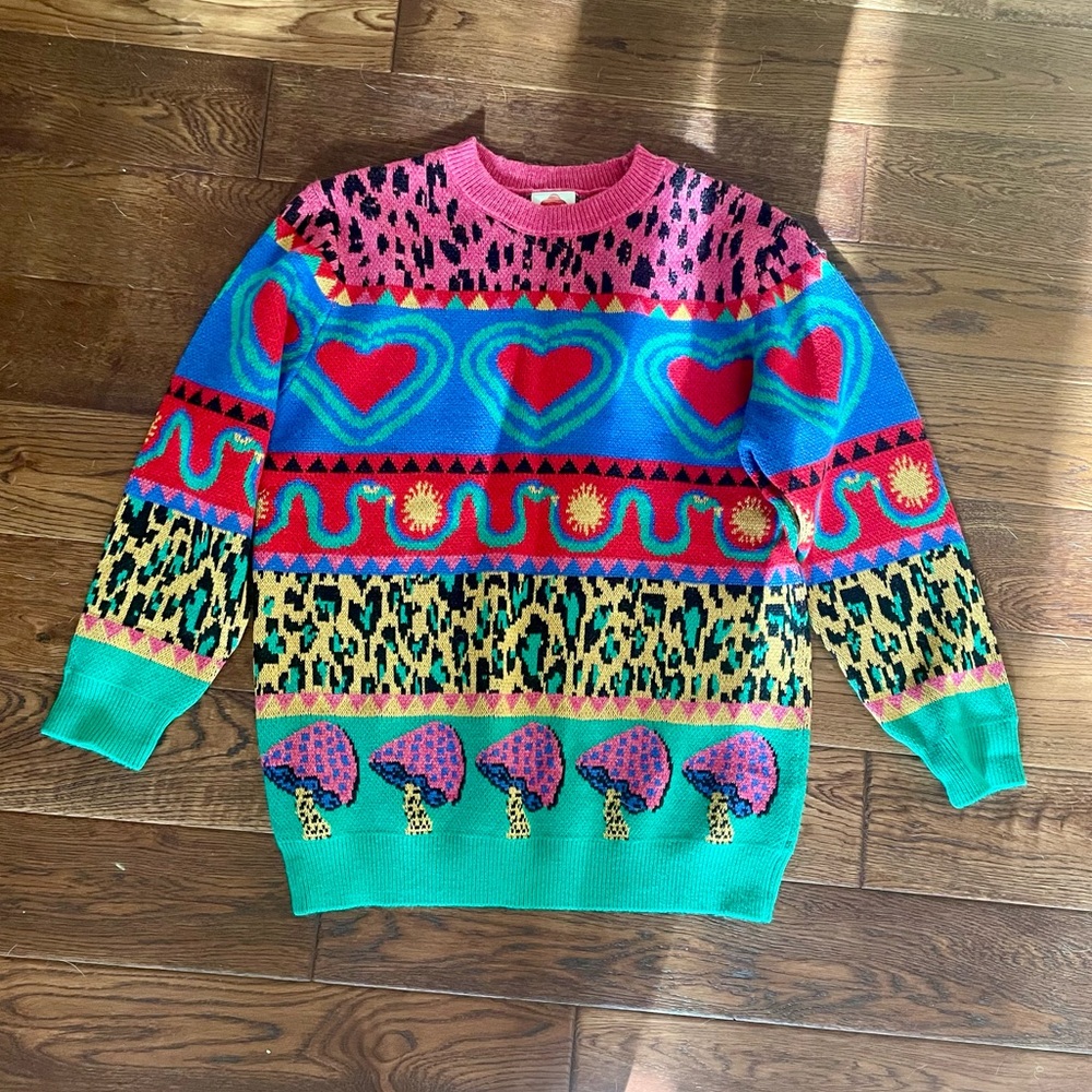 NWT farm rio ainika sweater , size medium